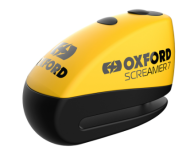 Заключване за диск OXFORD Screamer 7 - Ø7 мм, жълто/черно