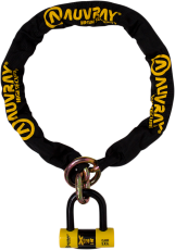 Lock chain AUVRAY SET CHAIN LASSO 120CM SRA ART4