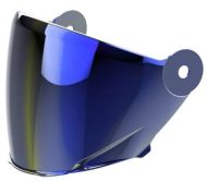 Vizier Iridium pentru Airoh Helios - Albastru Mirror