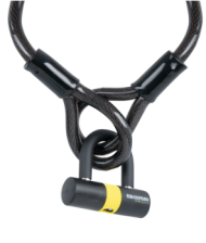 Кабелна ключалка OXFORD Loop Lock 15 мм x 2,0 м + мини скоба