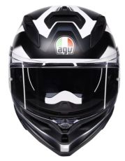 Helmet AGV K7 MPLK GLIMPSE MATT BLACK/WHITE