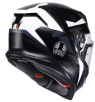 Helmet AGV K7 MPLK GLIMPSE MATT BLACK/WHITE