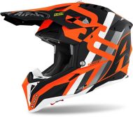 Каска AIROH AVIATOR 3 RAINBOW ORANGE MATT