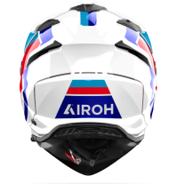 Helmet AIROH BANDIT HORN WHITE GLOSS
