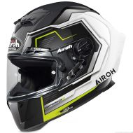 CASTĂ AIROH GP550 S RUSH ALB/GALBEN