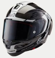 Cască ALPINESTARS Supertech R10 Element Negru/Carb/Argintiu