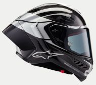 Cască ALPINESTARS Supertech R10 Element Negru/Carb/Argintiu