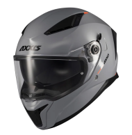 Cască AXXIS PANTHER SV SOLID A12 GRI LUCIOS