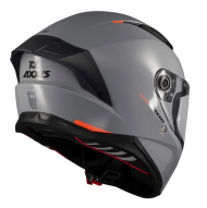 Cască AXXIS PANTHER SV SOLID A12 GRI LUCIOS
