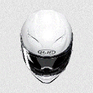 Каска HJC F71 WHITE