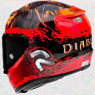 Каска HJC RPHA 12 DIABLO BLIZZARD MC1