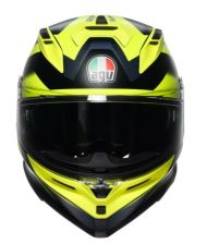 Helmet K7 MPLK GLIMPSE MATT BLACK/YELLOW FLUO