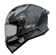 HELMET MT STINGER 2 TAGGER B2 MATT