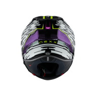 Каска NEXX X.R3R GLITCH RACER WHITE/NEON