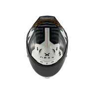 Каска NEXX X.R3R ZIGER GREY/GOLD