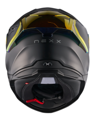 Κράνος NEXX Y100R SUBSONIC ΜΑΥΡΟ ΚΟΚΚΙΝΟ ΜΑΤ
