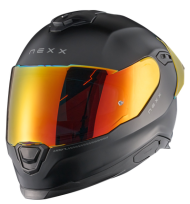 Κράνος NEXX Y100R SUBSONIC ΜΑΥΡΟ ΚΟΚΚΙΝΟ ΜΑΤ