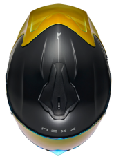 Κράνος NEXX Y100R SUBSONIC ΜΑΥΡΟ ΚΟΚΚΙΝΟ ΜΑΤ