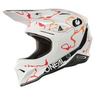 Каска O'NEAL 1SERIES SPLASH WHITE/ORANGE V.26