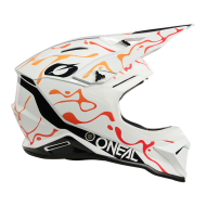 Каска O'NEAL 1SERIES SPLASH WHITE/ORANGE V.26