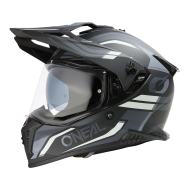 Каска O'NEAL A-SRS SPIKE BLACK/GRAY/WHITE