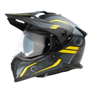 Каска O'NEAL A-SRS SPIKE BLACK/GRAY/YELLOW