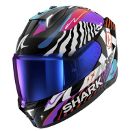 Каска SHARK SKWAL i3  SPEED-FANCY BLACK/ORANGE/PURPLE/WHITE