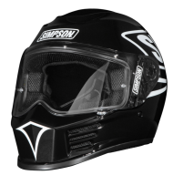 SIMPSON Speed 12 O'Clock Black Helmet