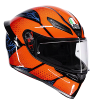 Motorcycle helmet AGV K1 S SPEEDARMOR BLACK/ORANGE/BLUE