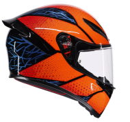 Motorcycle helmet AGV K1 S SPEEDARMOR BLACK/ORANGE/BLUE