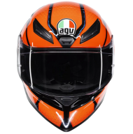 Motorcycle helmet AGV K1 S SPEEDARMOR BLACK/ORANGE/BLUE