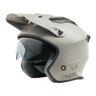 Motorcycle helmet O'NEAL VOLT SOLID GRAY V.25