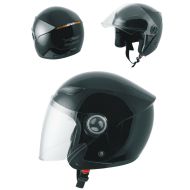 Каска за скутер A-PRO ENGRAVE BLACK