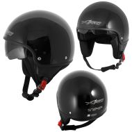 Scooter helmet A-PRO SNIPER BLACK