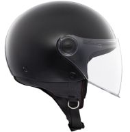 КАСКА ЗА СКУТЕР MT STREET S SOLID A1 GLOSS BLACK