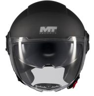 SCOOTER HELMET MT VIALE SV S PURE A1 BLACK MATT