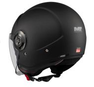 SCOOTER HELMET MT VIALE SV S PURE A1 BLACK MATT