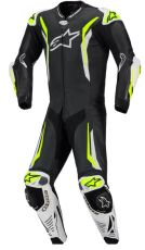 Echipament piele ALPINESTARS GP TECH V5 FLUO NEGRU/ALB/GALBEN FLUO