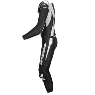 SPIDI SPORT WARRIOR TOUR BLACK/WHITE two-piece leather outfit