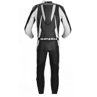 SPIDI SPORT WARRIOR TOUR BLACK/WHITE two-piece leather outfit