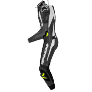 SPIDI SPORT WARRIOR PERFORATED PRO BLACK/WHITE hump leather outfit
