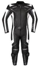 LEATHER MOTORCYCLE TEAM A-PRO RUNNER BLACK 2PC