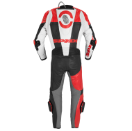 Leather Moto Gear SPIDI DP-PROGRESSIVE PRO Red