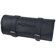 Leather motorcycle bag A-PRO PIPES-BLACK