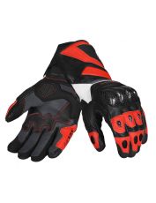 Кожени мото ръкавици SECA ATOM RED