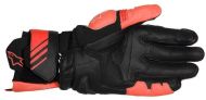 Mănuși din piele ALPINESTARS GP+ R V3 LTHR RED Fluo