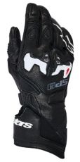 Mănuși din piele ALPINESTARS SP-9 NEGRU/ALB
