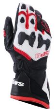 Mănuși din piele ALPINESTARS SP-9 NEGRU/ALB/ROȘU