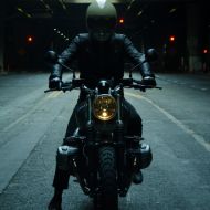 Leather motorcycle jacket SPIDI GARAGE BLACK
