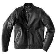 Leather motorcycle jacket SPIDI MACK BLACK